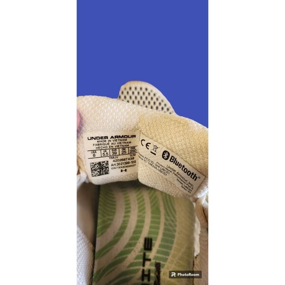 Under Armour HOVR Infinite 3021395-101 Grey Athletic Running Shoes Mens 8 - Picture 6 of 8